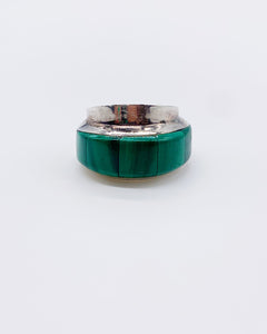 MALACHITE DOME RING