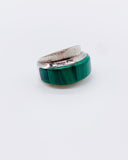 MALACHITE DOME RING