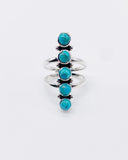 TURQUOISE STACK RING ⋄ Size 5