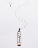 EGYPTIAN CARTOUCHE NECKLACE