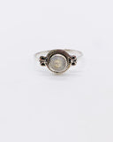 MOONSTONE LOOP RING