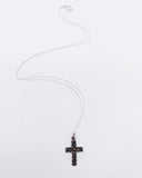 MARCASITE CROSS NECKLACE