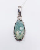 GREEN CHALCEDONY NECKLACE