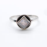 MOONSTONE WINDOW RING ⋄ Size 11