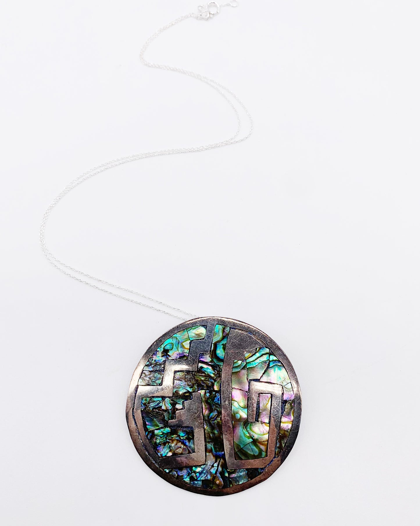 ABALONE INLAY NECKLACE