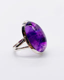 ATOMIC AMETHYST RING ⋄ Size 5