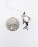 PEARL DOLPHIN NECKLACE