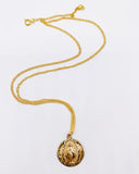 MIRACULOUS MARY GOLD NECKLACE