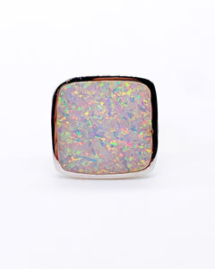 WHITE OPAL BLOCK ⋄ Size 6.75