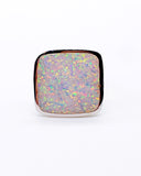 WHITE OPAL BLOCK ⋄ Size 6.75