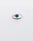 NAVAJO BLUE OPAL WRAP RING • Sz 6