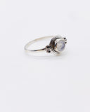 MOONSTONE LOOP RING