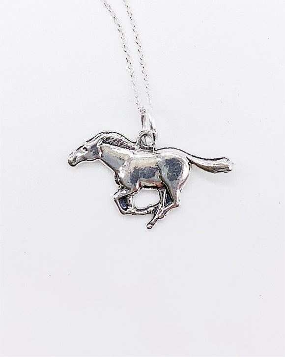 RUNNING HORSE NECKLACE