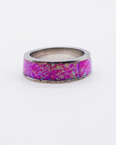 PINK OPAL INLAY BAND ⋄ Size 7