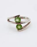 PERIDOT DUO RING ⋄ Size 7.75
