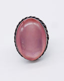 MOONGLOW LUCITE STATEMENT RING ⋄ Size 6.75