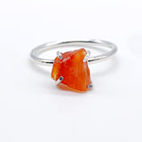 RAW CARNELIAN RING ⋄ Size 9