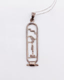 EGYPTIAN CARTOUCHE NECKLACE
