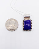 CHAROITE BLOCK NECKLACE