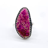 PINK SEA SEDIMENT JASPER RING ⋄ Size 9.5