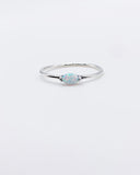 WHITE OPAL RING ⋄ Size 10