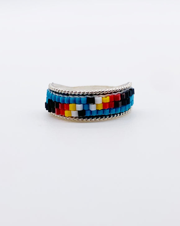 NAVAJO BEAD RING ⋄ Size 7