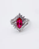 PINK SAPPHIRE MARQUISE RING ⋄ Size 7