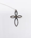 PETAL CROSS NECKLACE