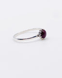 RED AGATE RING ⋄ Size 9.75