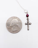 CROSS CHARM NECKLACE