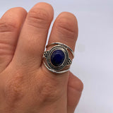 LAPIS EYELET RING ⋄ Size 7.5