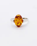 AMBER RING ⋄ Size 7.5