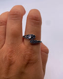 CELESTIAL MOONSTONE BAND ⋄ Size 9.75