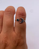 ONYX LUNA RING ⋄ Size 5.25