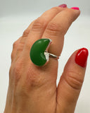 JADE SHELL RING