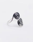 SPIRAL DUO RING ⋄ Size 5