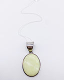 LEMON CHRYSOPRASE NECKLACE