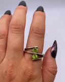 PERIDOT DUO RING ⋄ Size 7.75