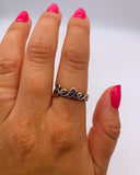 BELIEVE RING