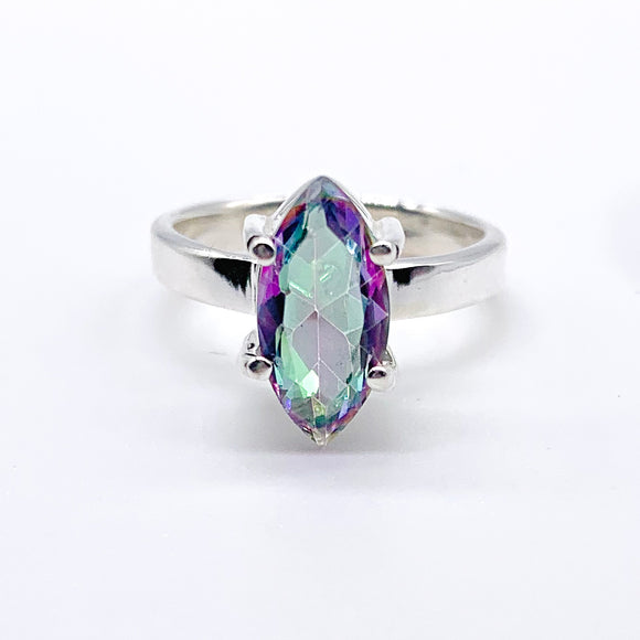 MYSTIC TOPAZ MARQUISE RING ⋄ Size 5