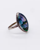 PAINTED BEACH RING ⋄ Size 9.25