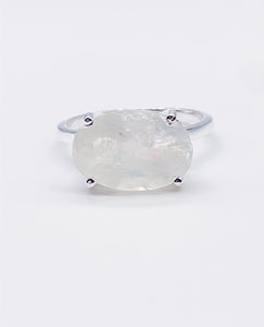 MOONSTONE CLAW RING ⋄ Size 9