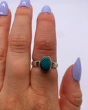 TURQUOISE NUGGET RING ⋄ Size 6