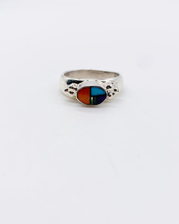 OVAL INLAY RING