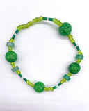 GEMSTONE CRYSTAL BEAD BRACELET