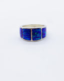 PURPLE OPAL INLAY CIGAR BAND