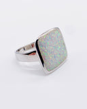 WHITE OPAL BLOCK ⋄ Size 6.75