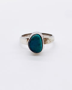 TURQUOISE NUGGET RING ⋄ Size 6