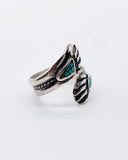 TURQUOISE BEAR CLAW RING ⋄ Size 8