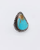 SEA SEDIMENT JASPER RING • Sz 5